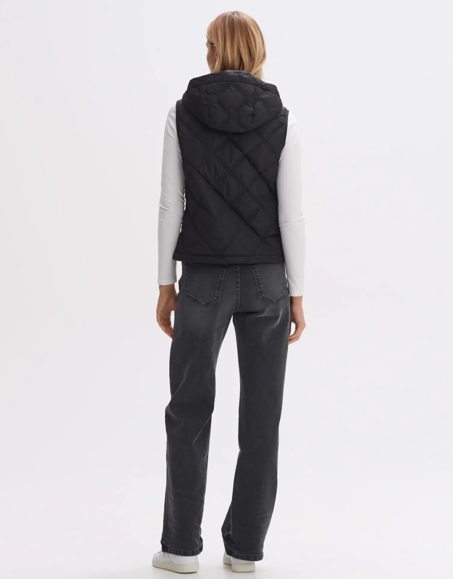 someday Fashion Blazer Vesten>Gewatteerde Bodywarmer Wemo Black