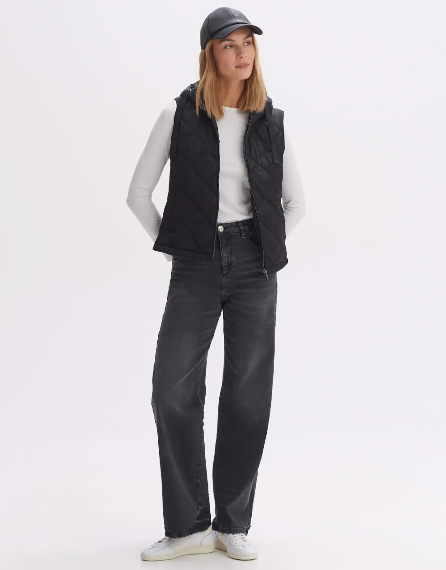 someday Fashion Blazer Vesten>Gewatteerde Bodywarmer Wemo Black