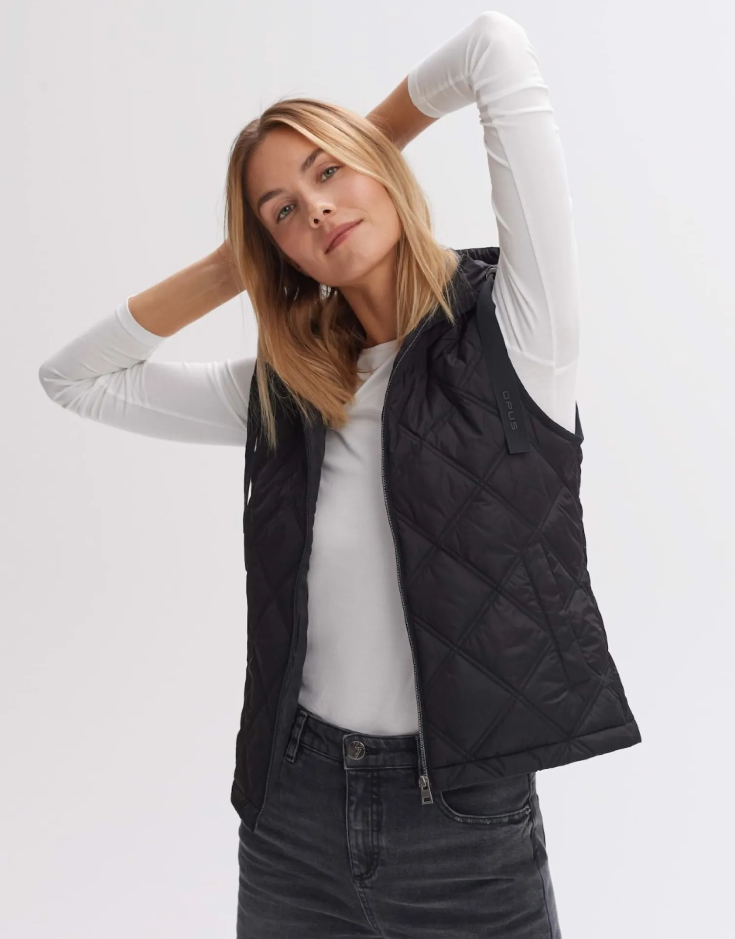 someday Fashion Blazer Vesten>Gewatteerde Bodywarmer Wemo Black