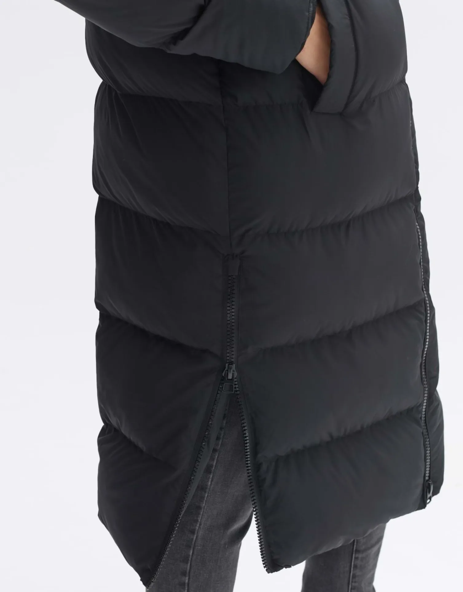 someday Fashion Outdoor>Gewatteerde Mantel Habine Black
