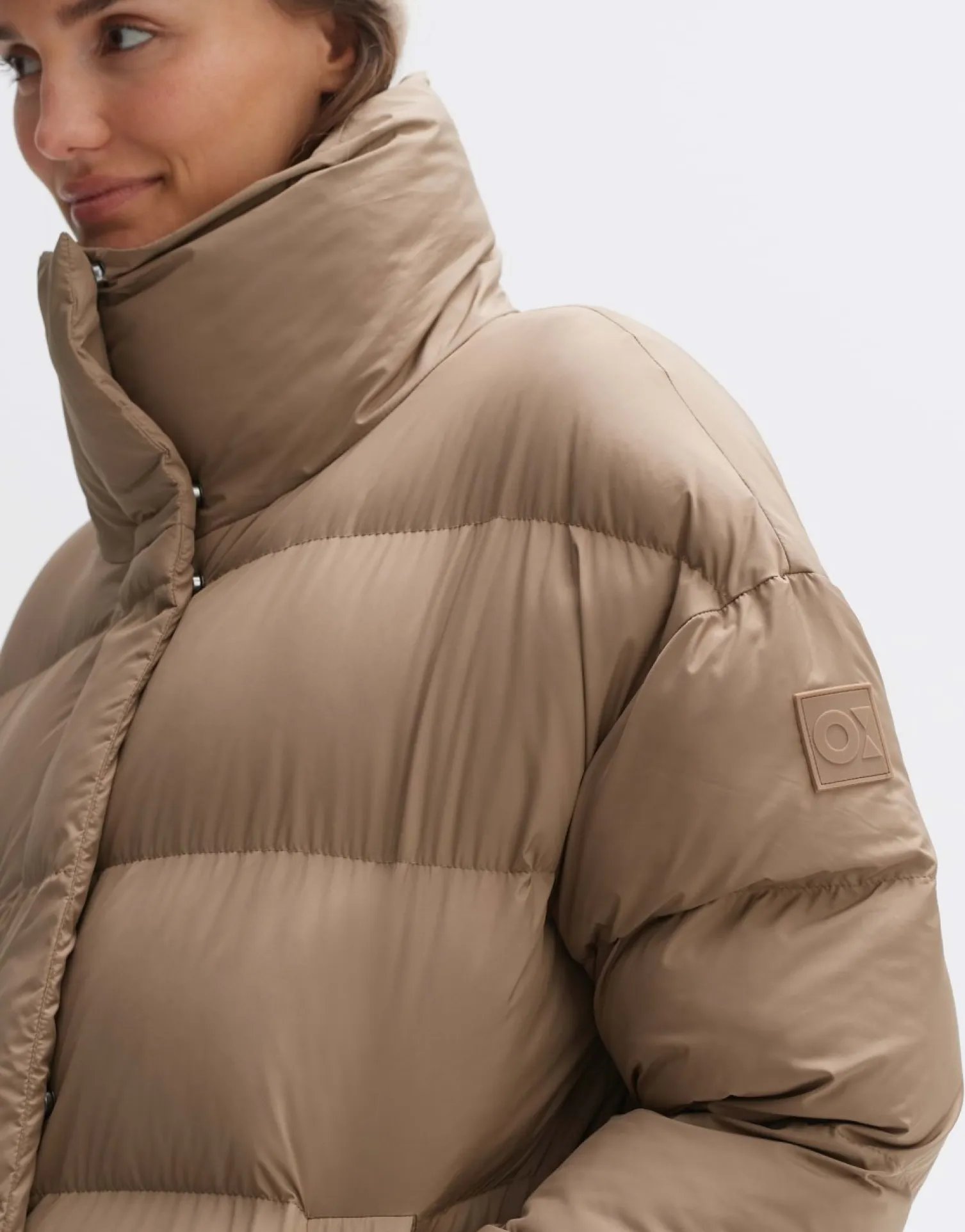 someday Fashion Outdoor>Gewatteerde Mantel Hileni Nutmeg