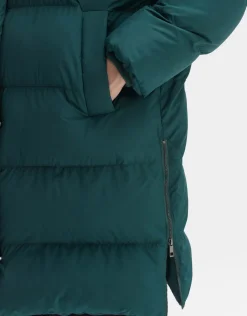 someday Fashion Outdoor>Gewatteerde Mantel Hileni Deep Teal