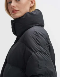 someday Fashion Outdoor>Gewatteerde Mantel Hileni Black
