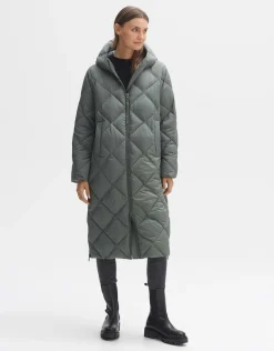 someday Fashion Outdoor>Gewatteerde Mantel Hubine Dark Sage