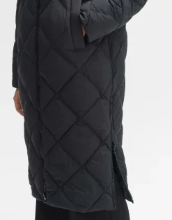 someday Fashion Outdoor>Gewatteerde Mantel Hubine Black