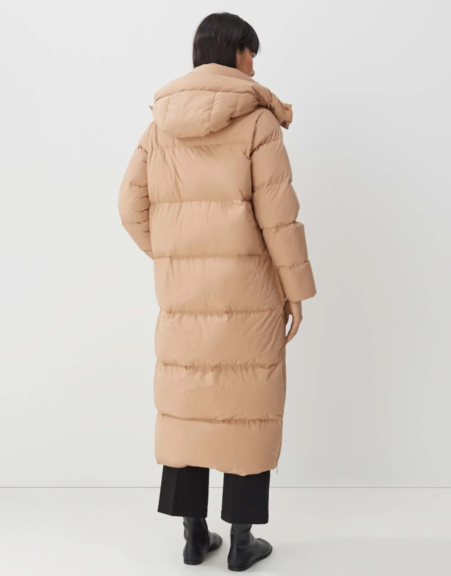someday Fashion Outdoor>Gewatteerde Mantel Varica Brown Hazel