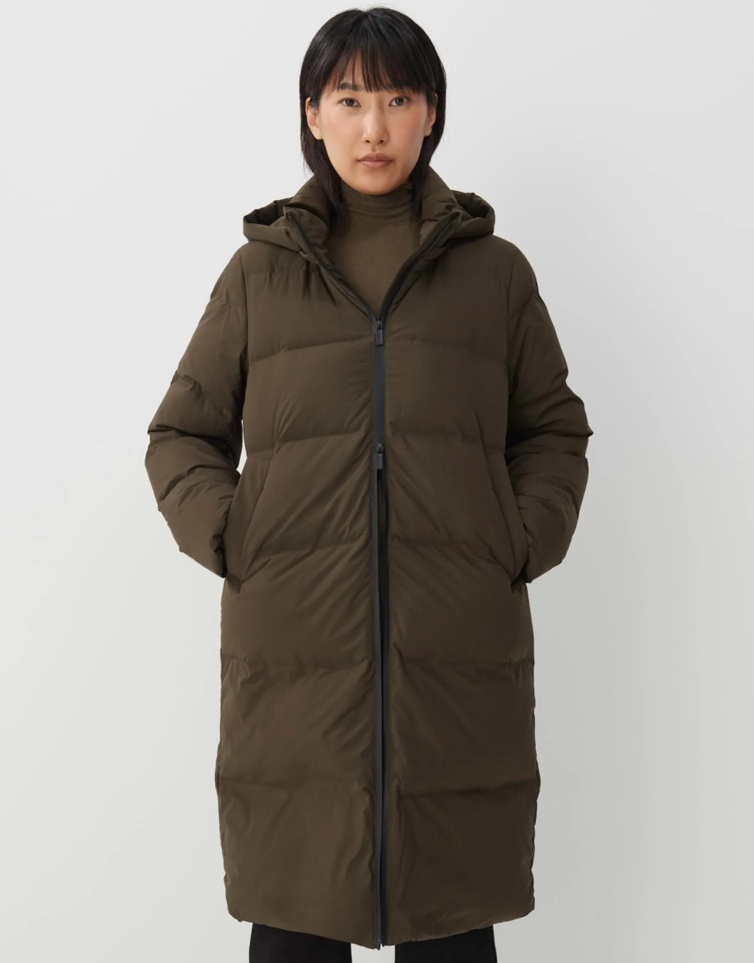 someday Fashion Outdoor>Gewatteerde Mantel Vatina Misty Green