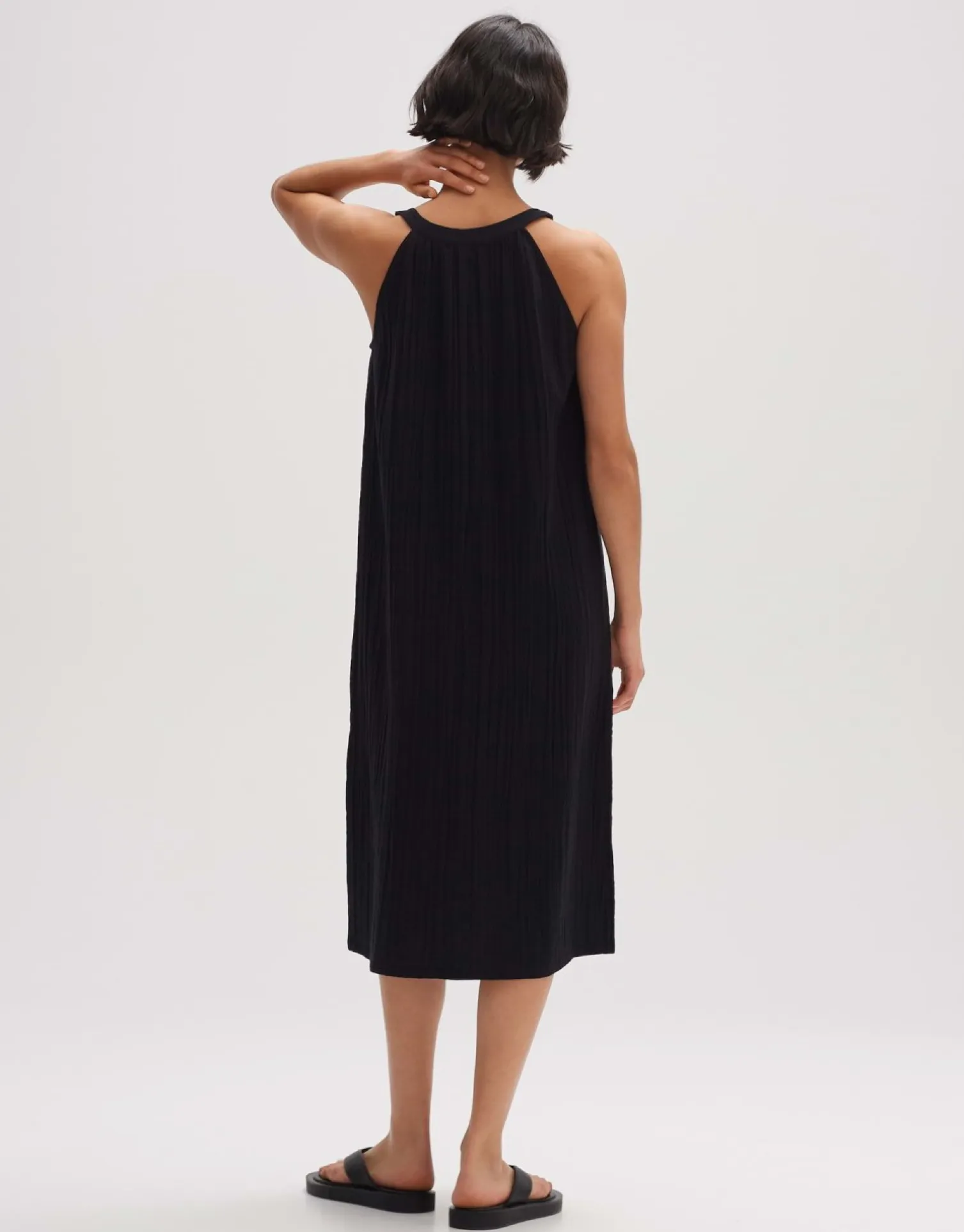 someday Fashion Jurken Rokken>Halterjurk Watari Black