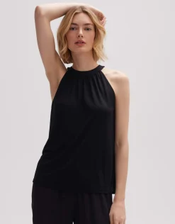 someday Fashion Shirts>Haltertop Imoro Black