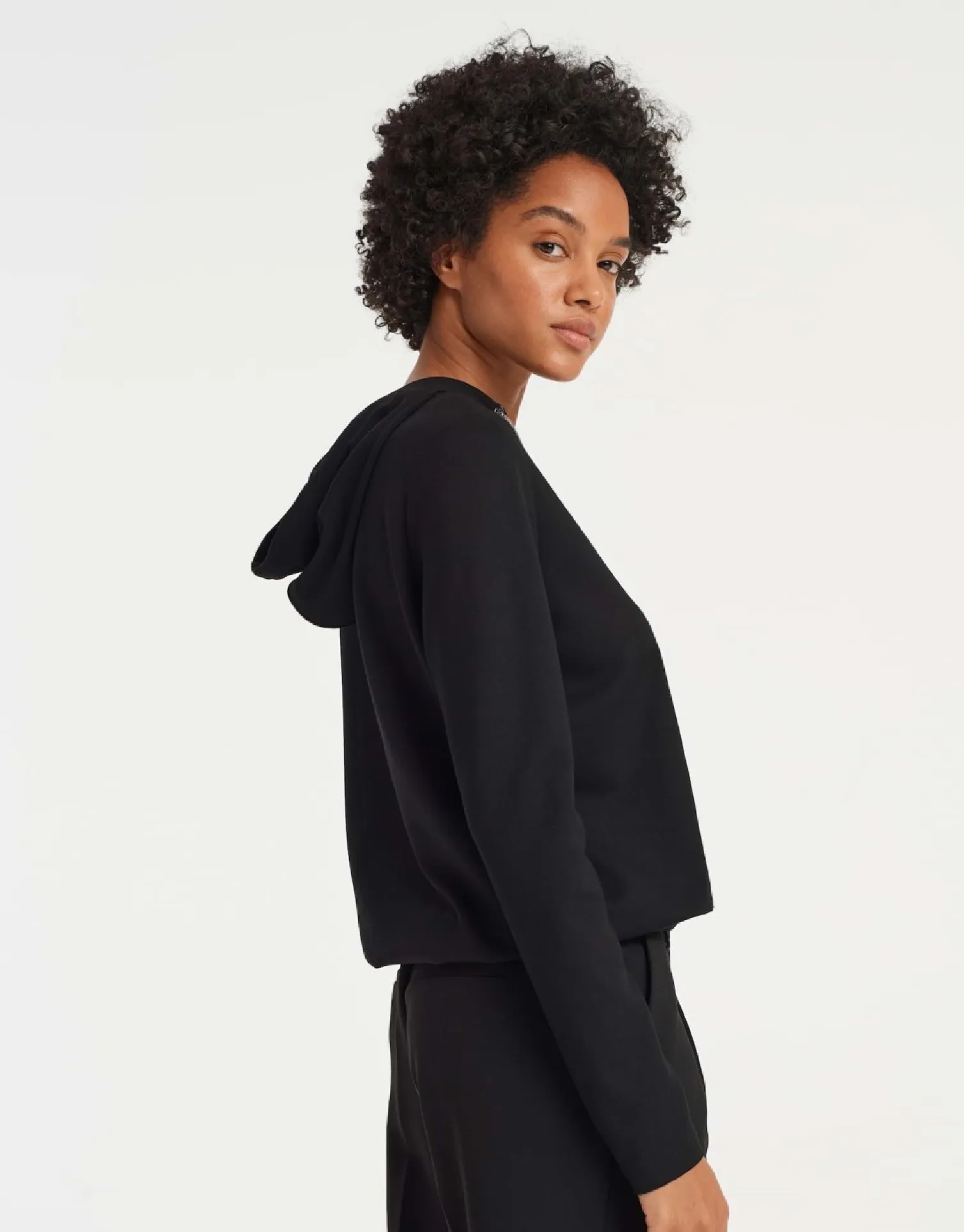 someday Fashion Sweat>Hoodie Gutila Black