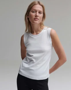 someday Fashion Shirts>Jersey Top Ilayda White