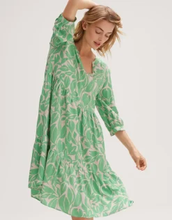 someday Fashion Jurken Rokken>Jurk Wulari Green Flash