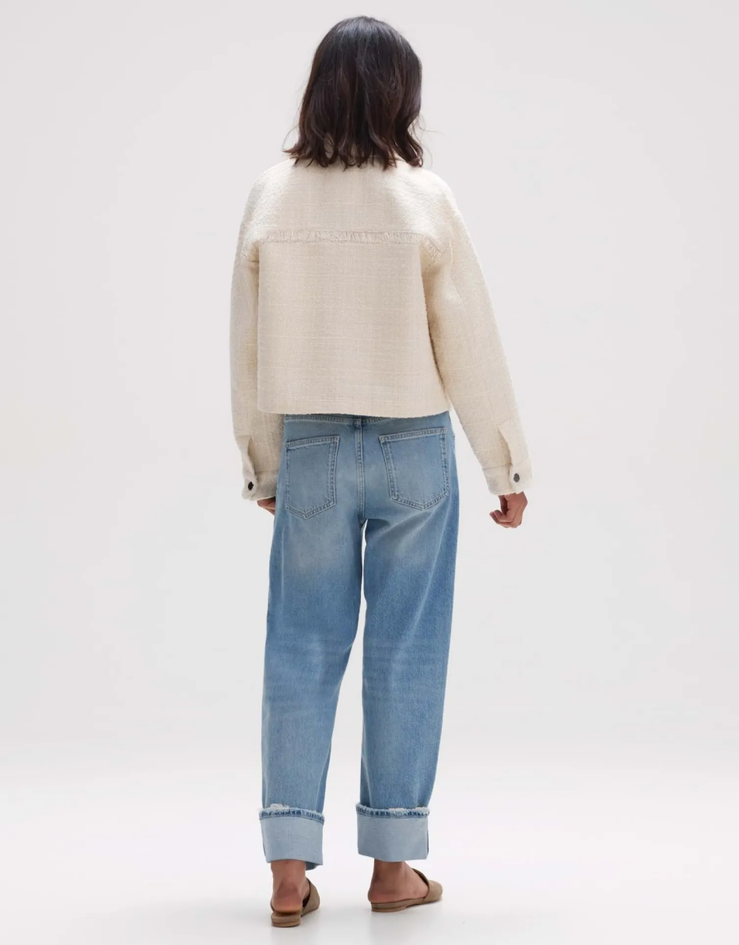someday Fashion Outdoor>Korte Jas Hayla Natural Glaze