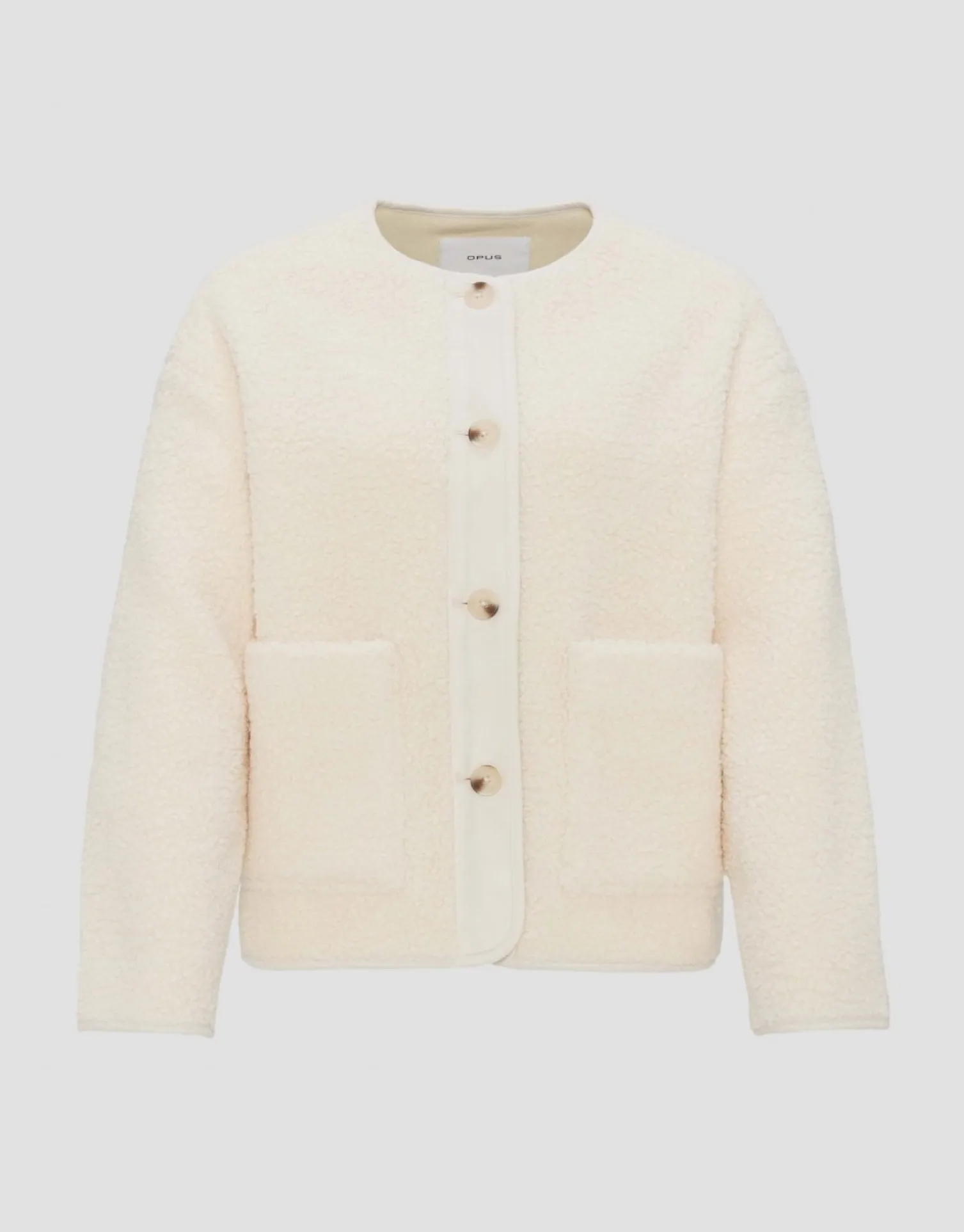 someday Fashion Outdoor>Korte Jas Jupina Soft Cream