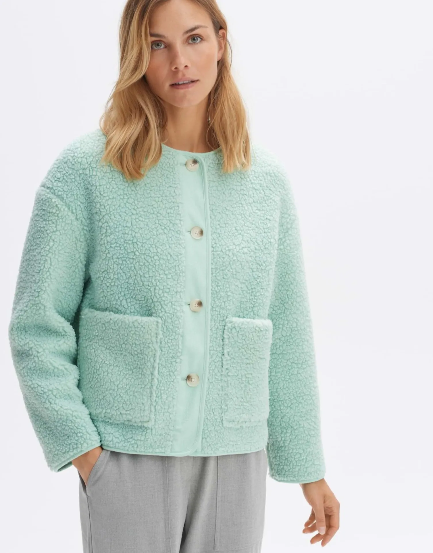 someday Fashion Outdoor>Korte Jas Jupina Pale Mint