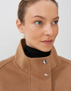 someday Fashion Outdoor>Korte Jas Varah Brown Hazel