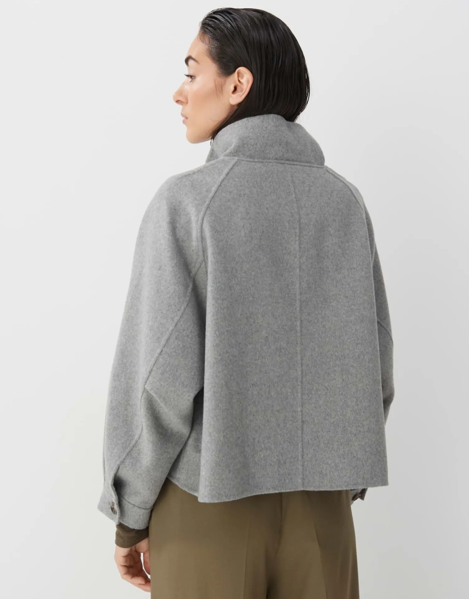 someday Fashion Outdoor>Korte Jas Varah Good Grey