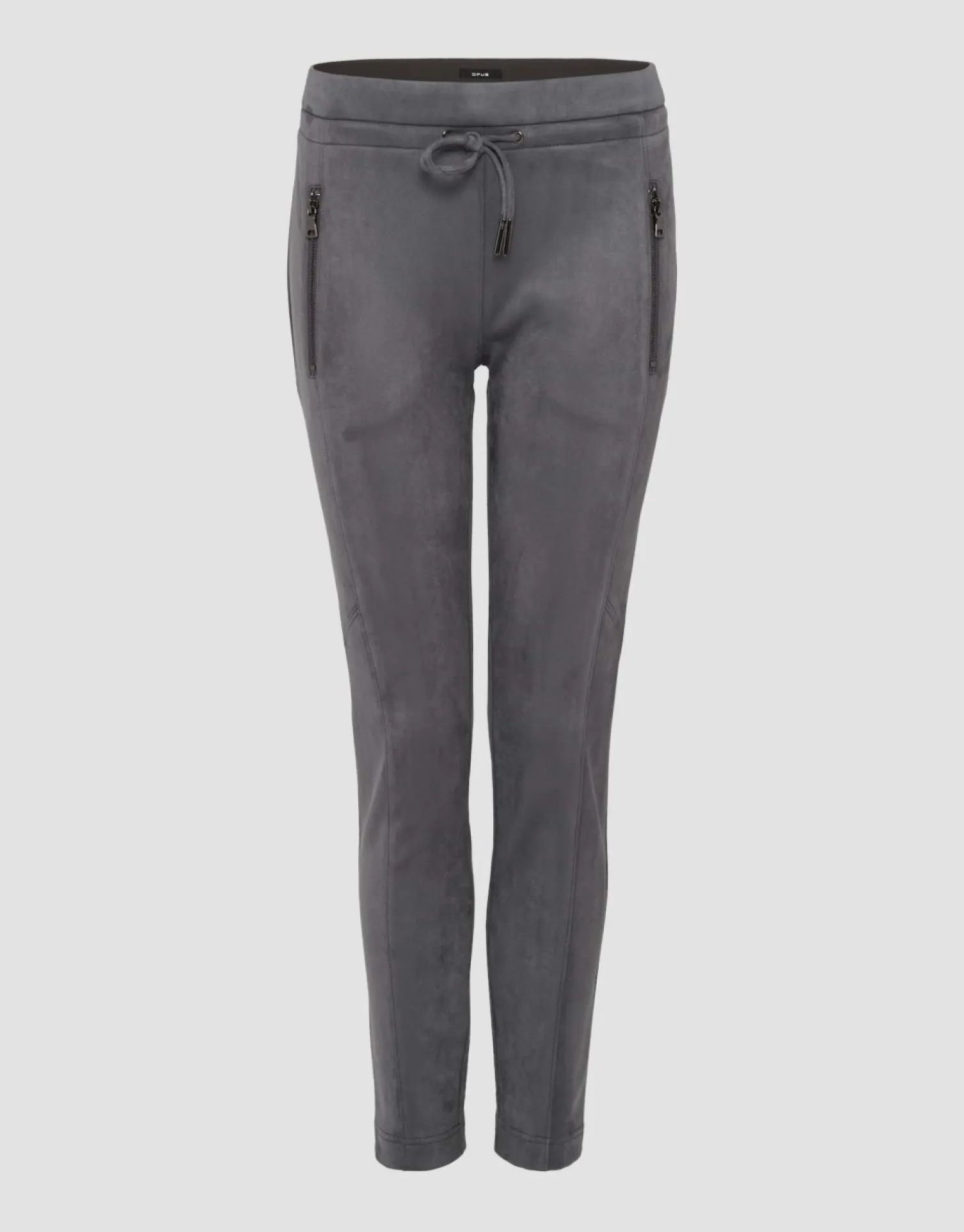 someday Fashion Broeken>Kunstleren Broek Elvina Graphite Glaze