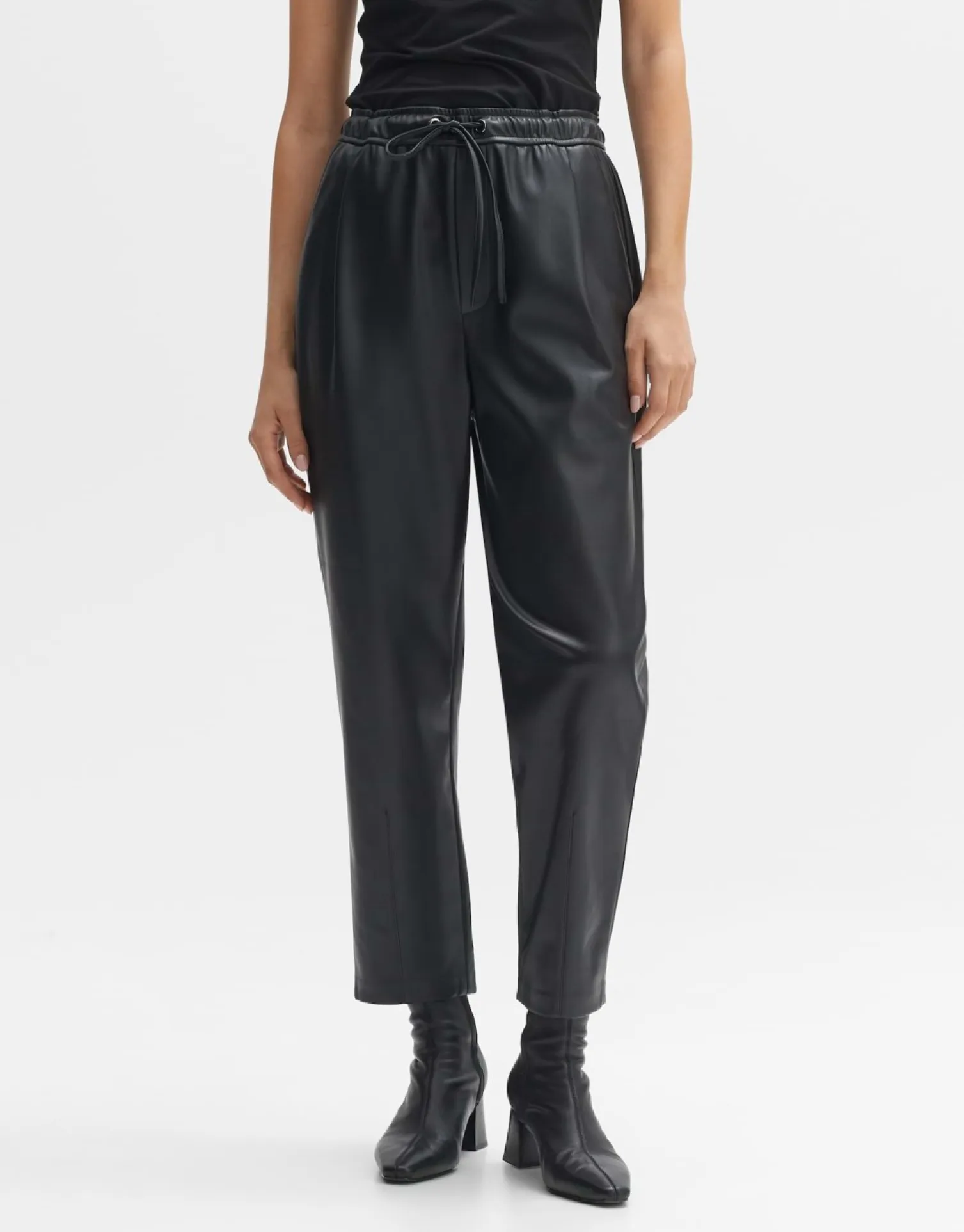 someday Fashion Broeken>Kunstleren Broek Majella Black