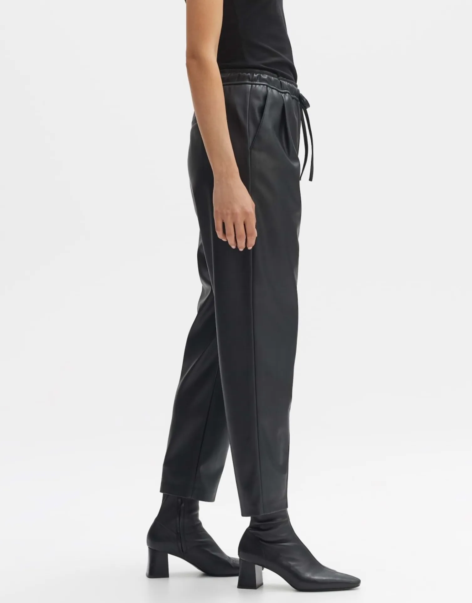 someday Fashion Broeken>Kunstleren Broek Majella Black