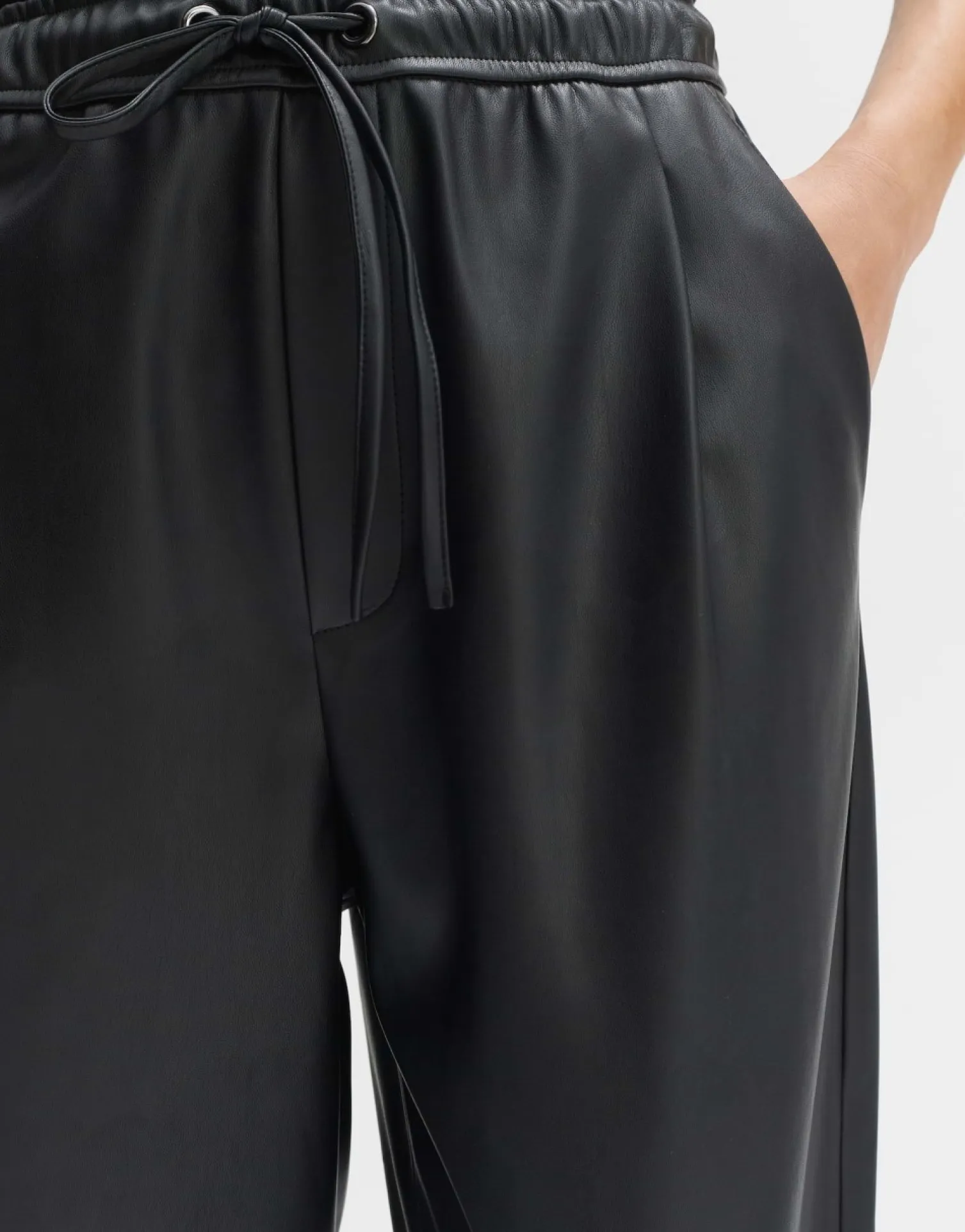 someday Fashion Broeken>Kunstleren Broek Majella Black
