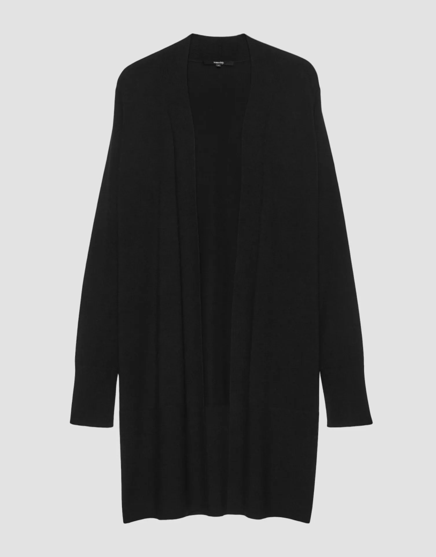 someday Fashion Gebreide Items>Lang Vest Talmara Black