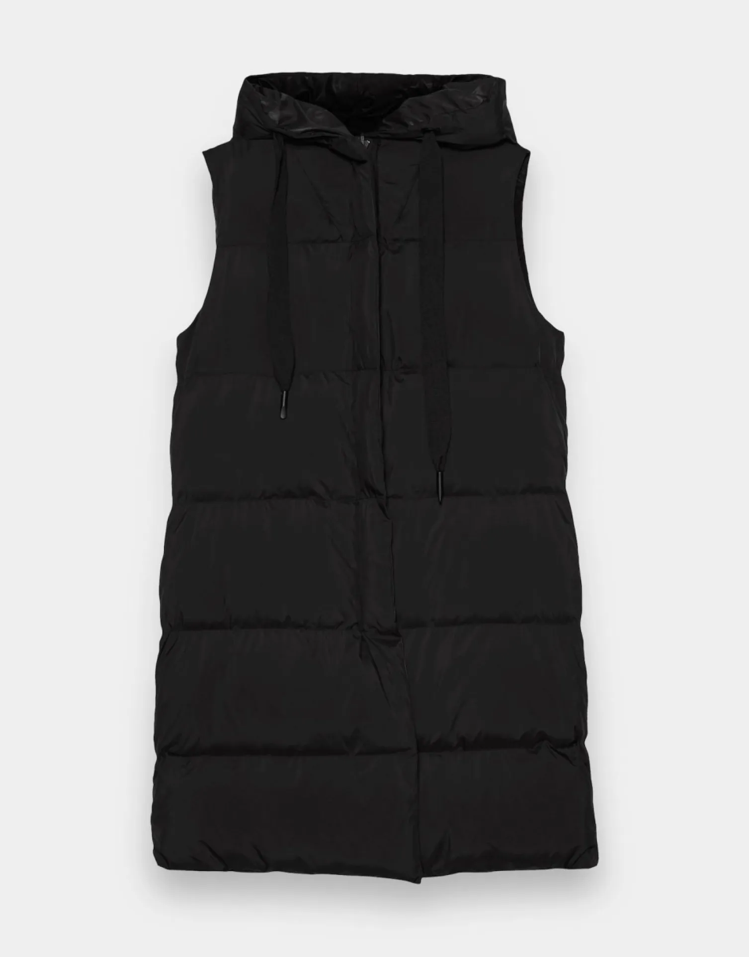 someday Fashion Blazer Vesten>Lange Bodywarmer Vestina Black