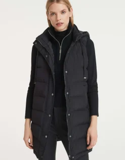 someday Fashion Blazer Vesten>Lange Bodywarmer Wafa Casual Black