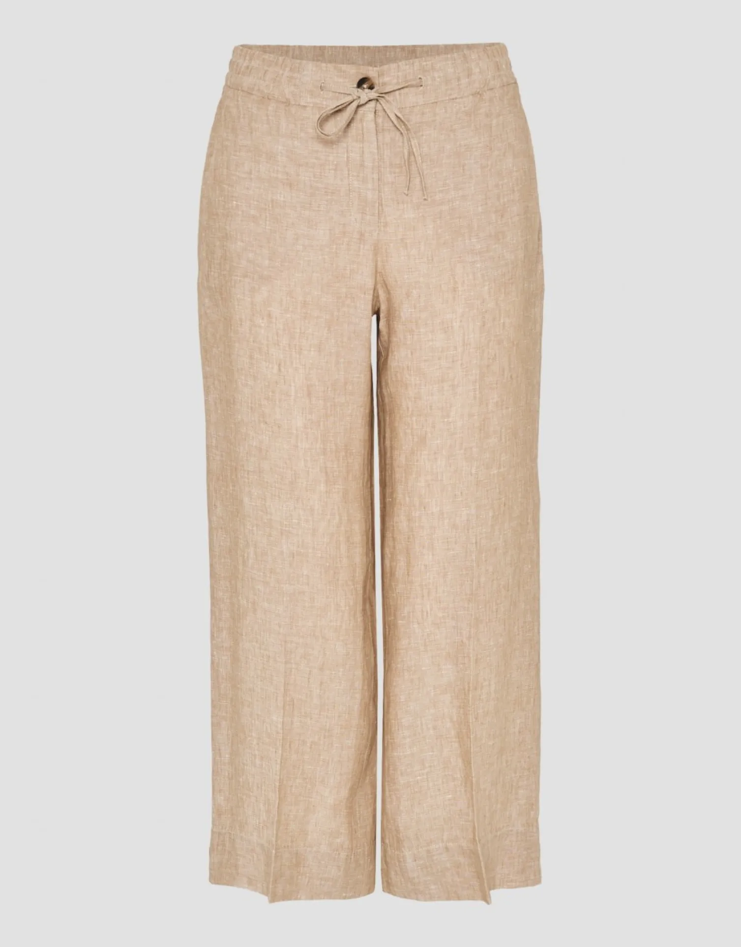 someday Fashion Broeken>Linnen Broek Madeka Natural Glaze