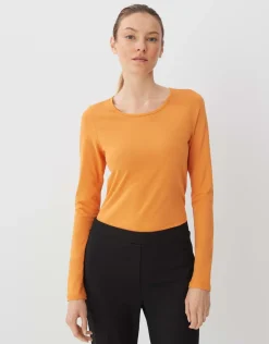 someday Fashion Shirts>Longsleeve Kalia Crush Orange