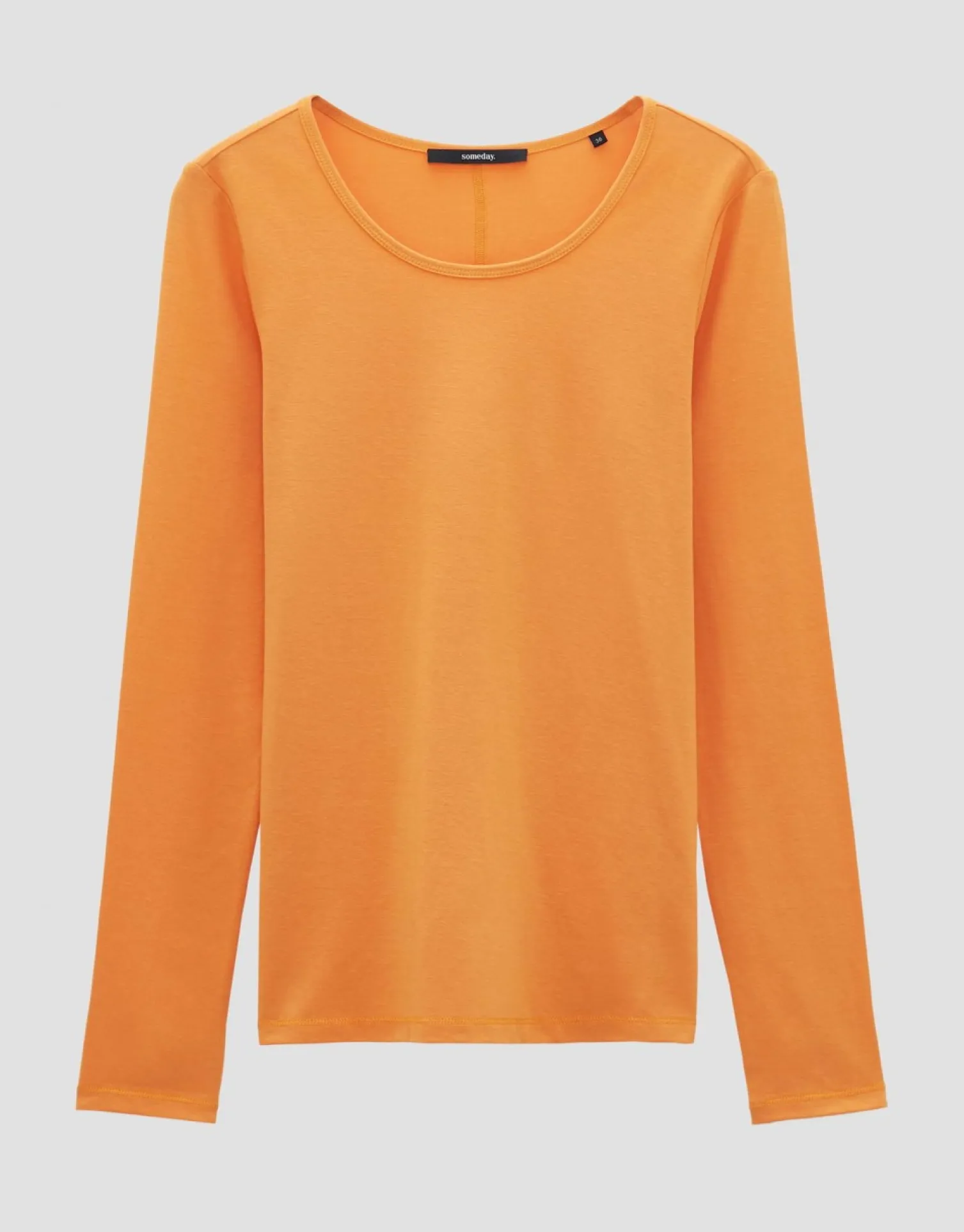 someday Fashion Shirts>Longsleeve Kalia Crush Orange
