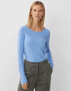 someday Fashion Shirts>Longsleeve Kalia Balance Blue
