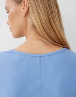 someday Fashion Shirts>Longsleeve Kalia Balance Blue