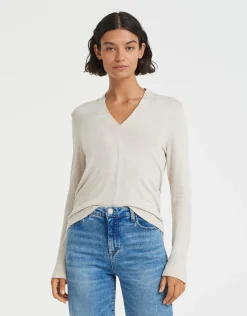 someday Fashion Shirts>Longsleeve Sabera Macadamia