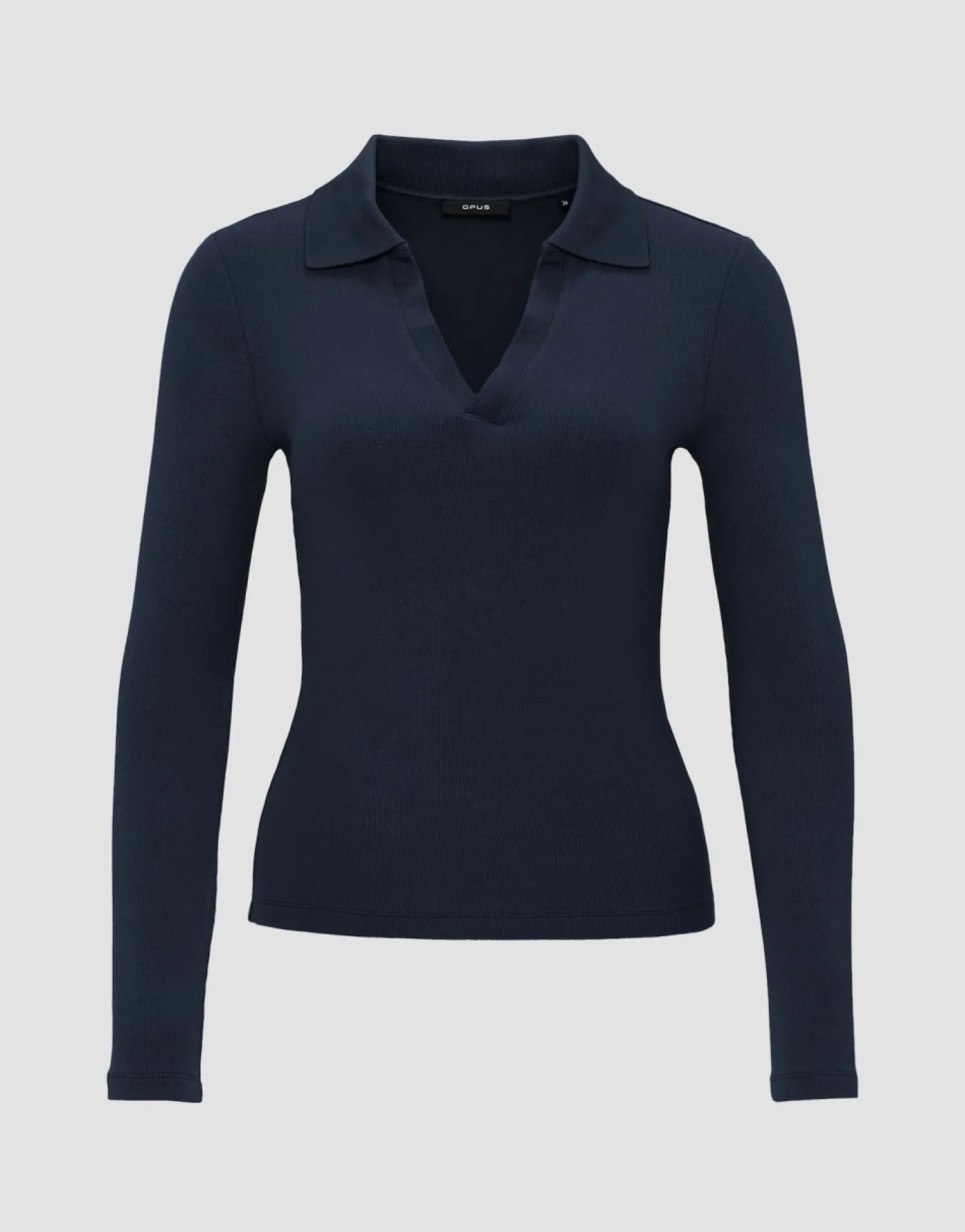 someday Fashion Shirts>Longsleeve Samuli Coal Blue