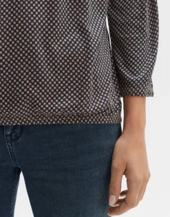 someday Fashion Shirts>Longsleeve Sandya Nutmeg