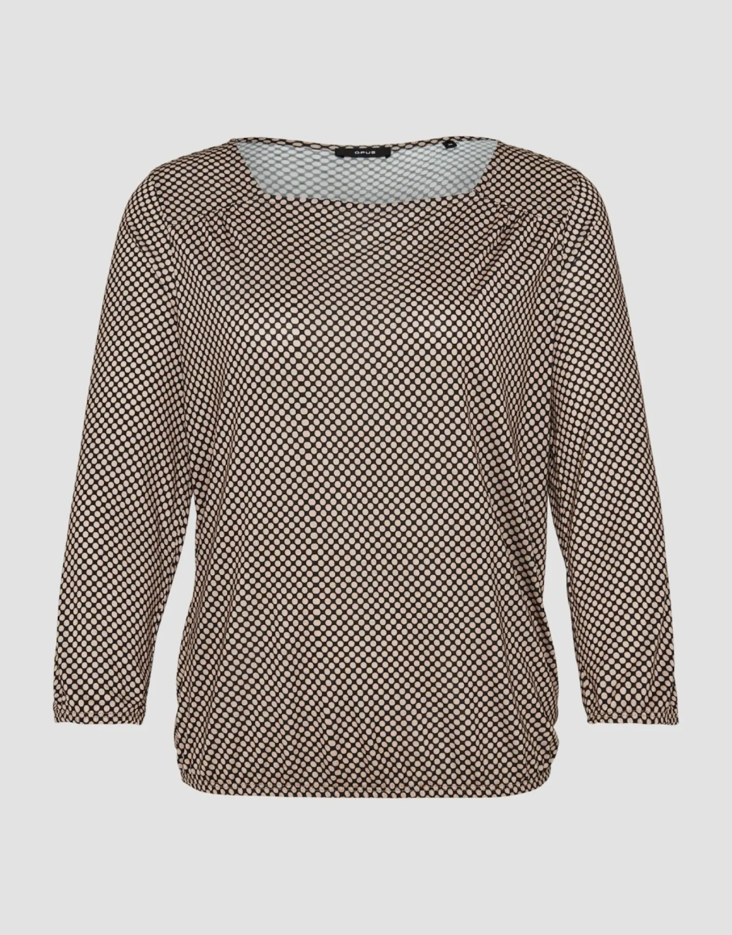 someday Fashion Shirts>Longsleeve Sandya Nutmeg