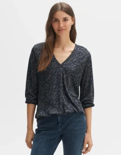 someday Fashion Shirts>Longsleeve Sannah Splendid Coal Blue