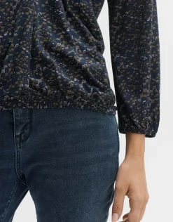 someday Fashion Shirts>Longsleeve Sannah Splendid Coal Blue