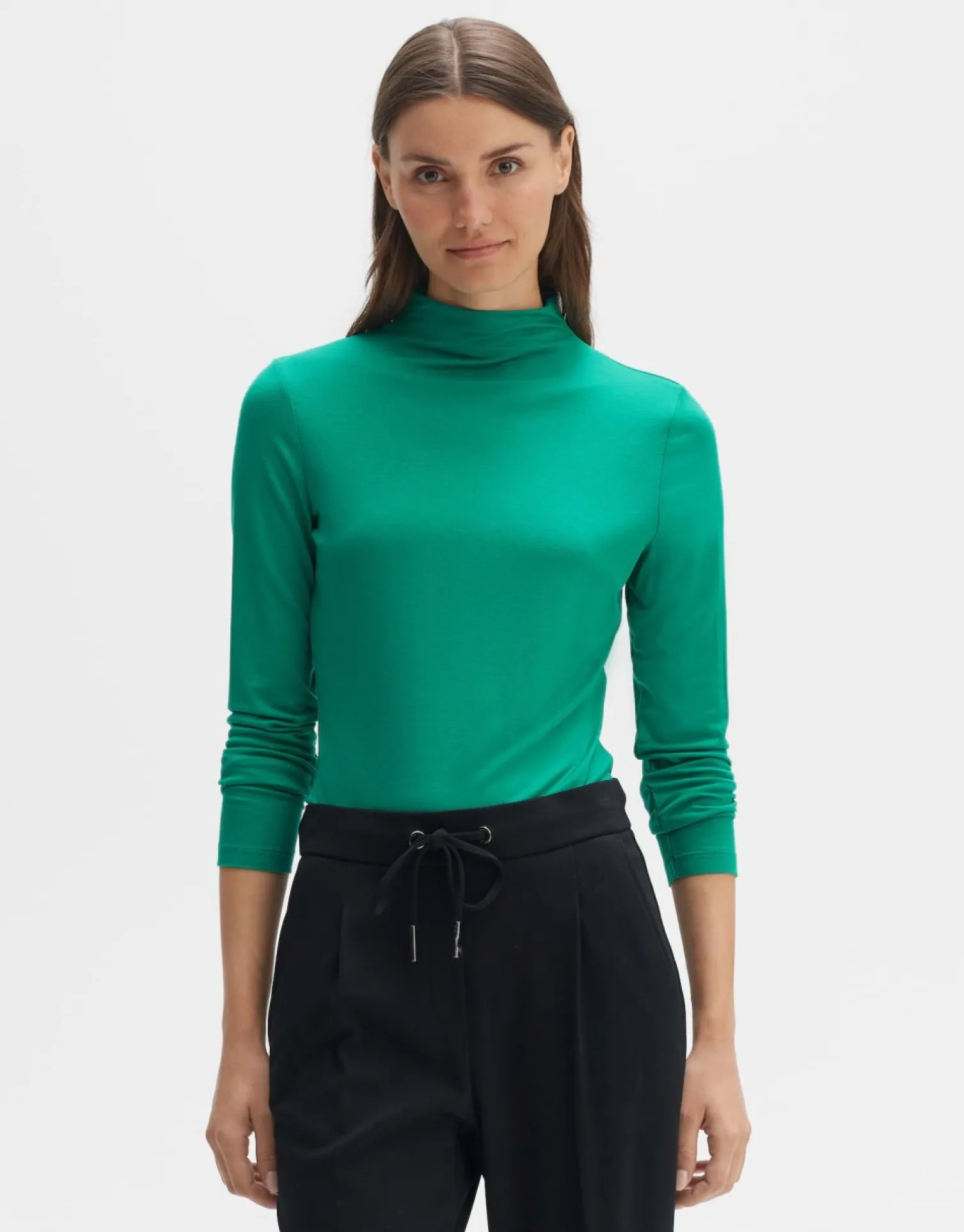 someday Fashion Shirts>Longsleeve Sayar Pepper Green