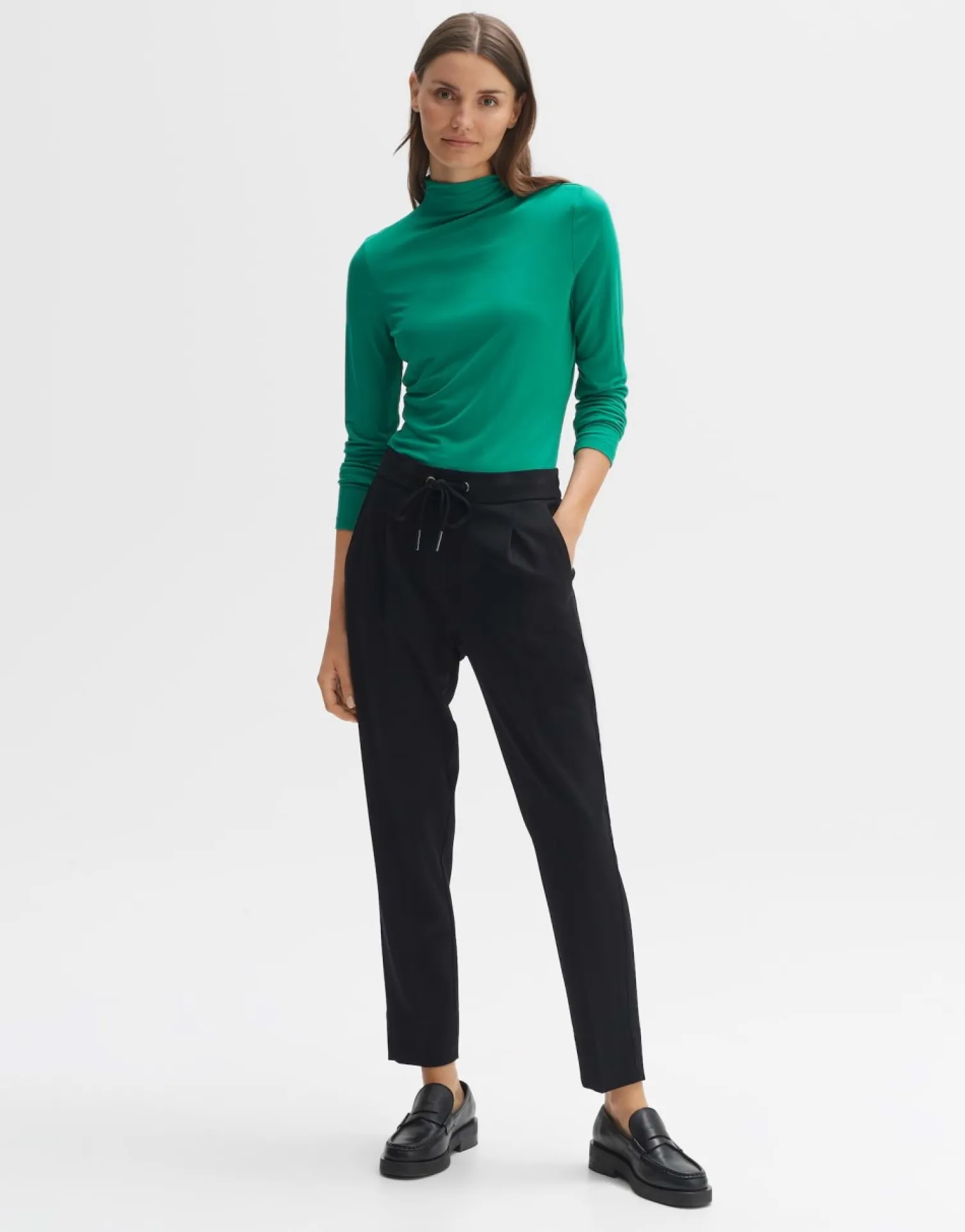 someday Fashion Shirts>Longsleeve Sayar Pepper Green