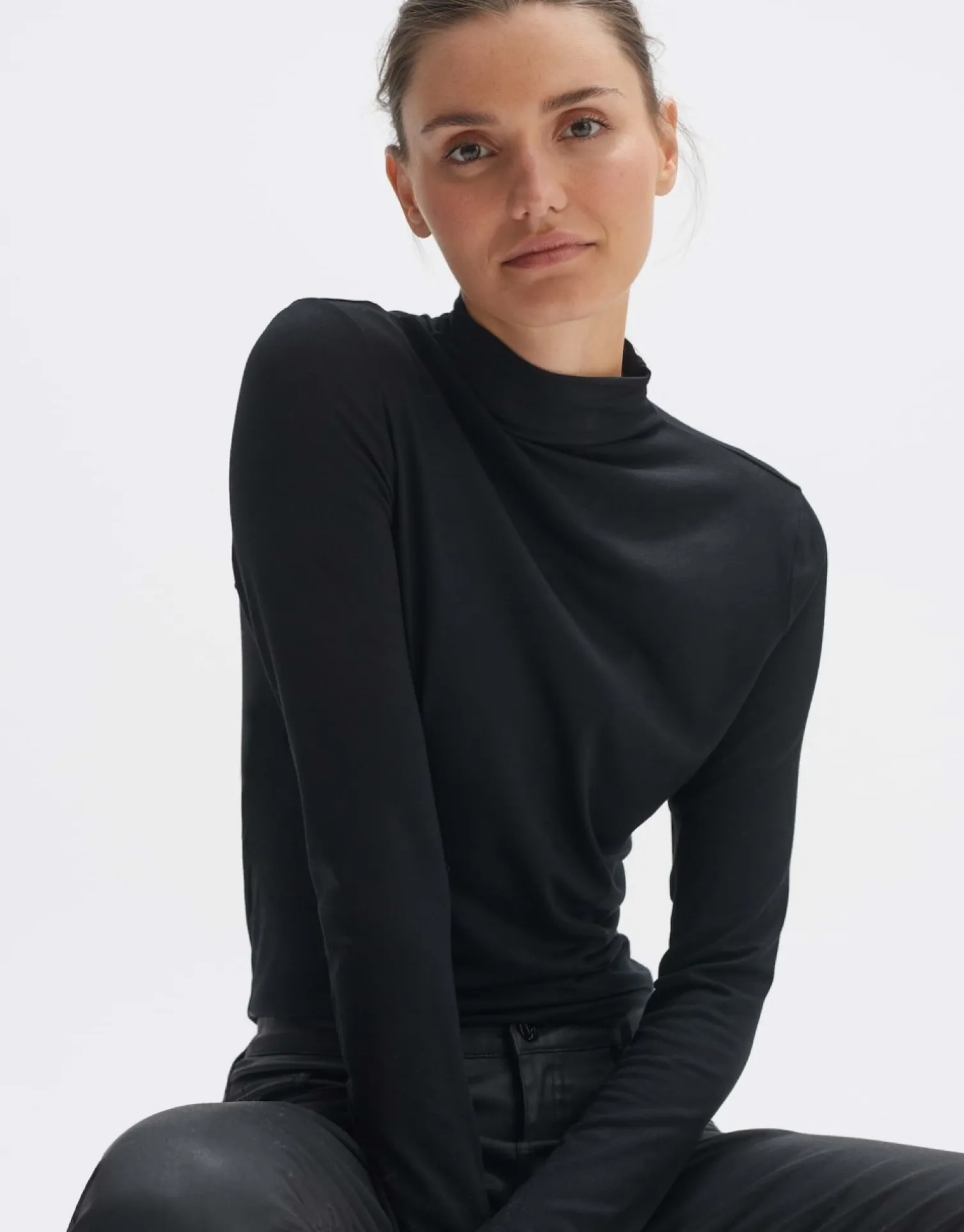 someday Fashion Shirts>Longsleeve Sayar Black