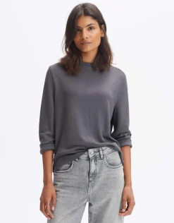 someday Fashion Shirts>Longsleeve Sergina Graphite Glaze