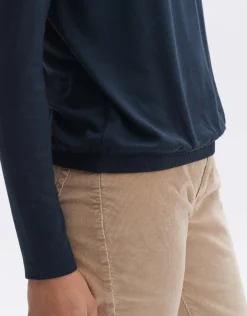 someday Fashion Shirts>Longsleeve Seshine Coal Blue