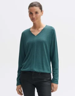someday Fashion Shirts>Longsleeve Silomon Deep Teal
