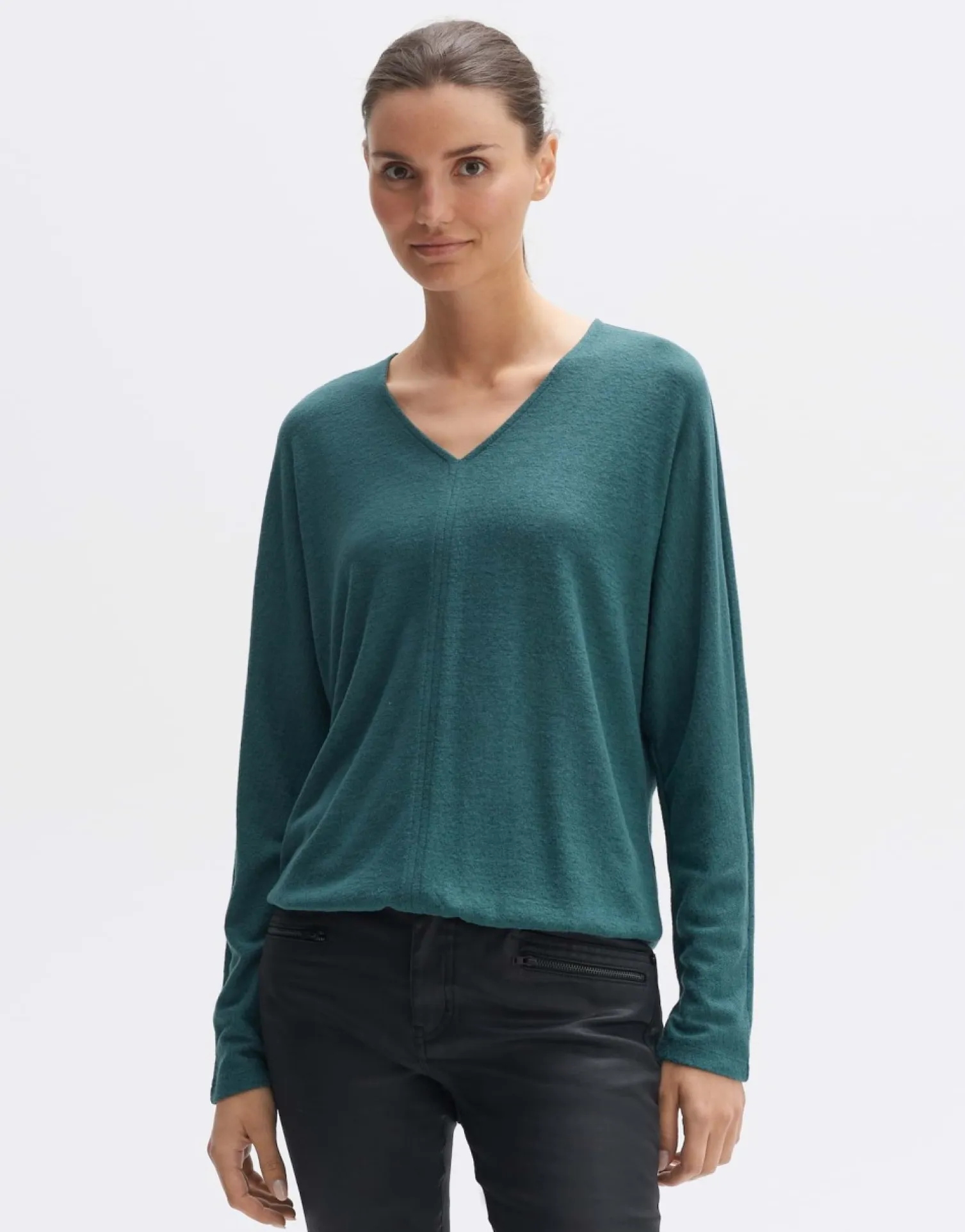 someday Fashion Shirts>Longsleeve Silomon Deep Teal