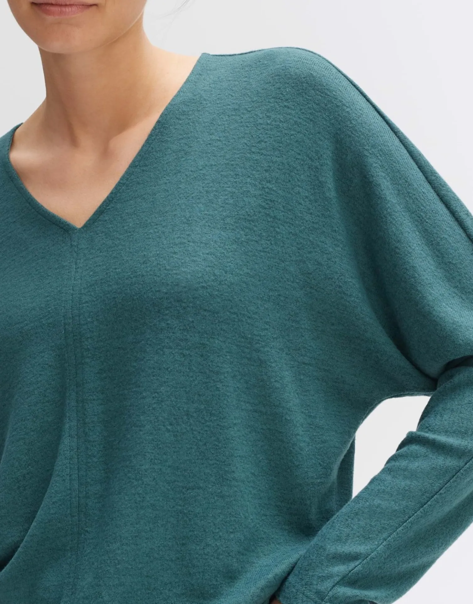 someday Fashion Shirts>Longsleeve Silomon Deep Teal