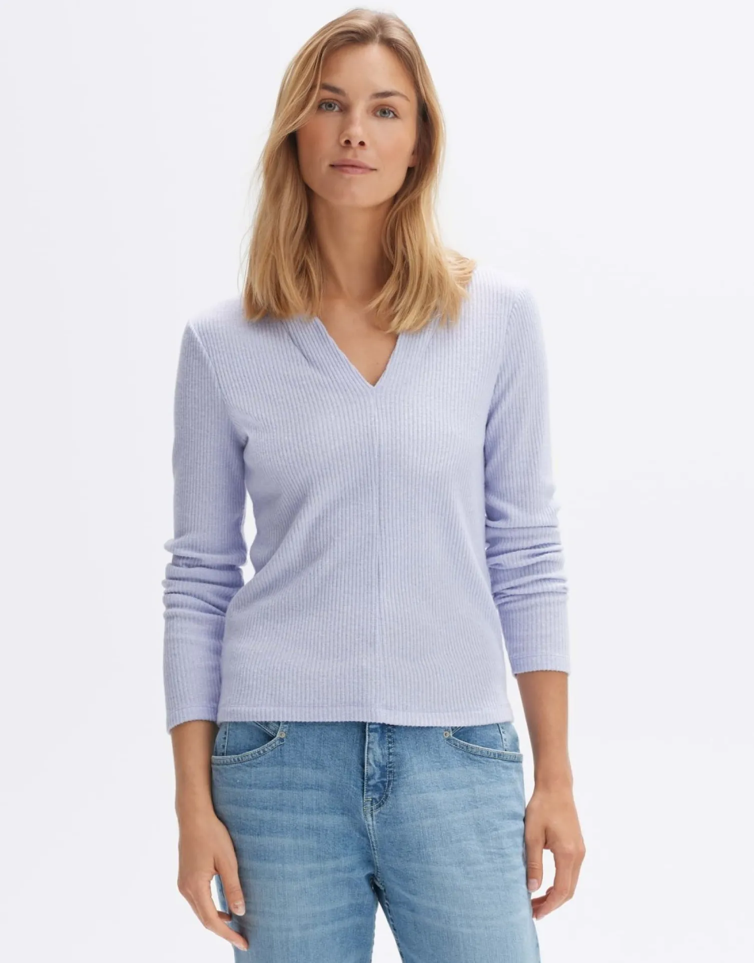 someday Fashion Shirts>Longsleeve Somoko Soft Viola