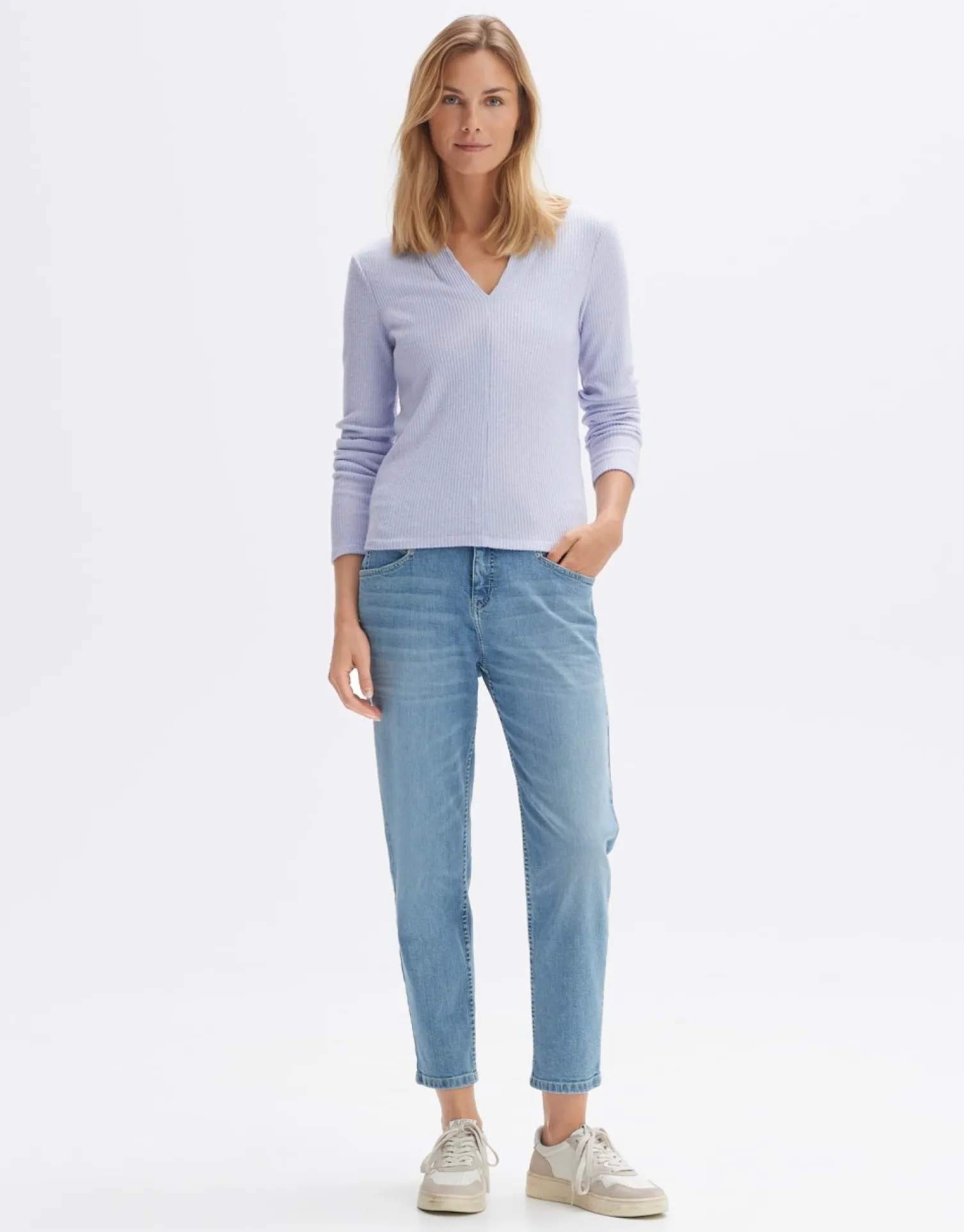 someday Fashion Shirts>Longsleeve Somoko Soft Viola