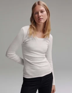 someday Fashion Shirts>Longsleeve Sorana Milk